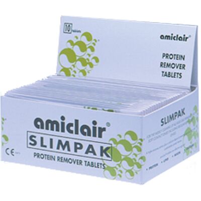 Amiclair Weekly Enzymatic Protein Remover Contact Lens Cleaning Tablets (Slim Pa Amiclair Weekly Enzymatic Protein Remover Contact Lens Cleaning Tablets (Slim Pa