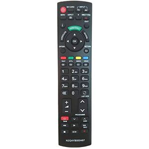 tianxunh New Remote Control N2QAYB000487 Replace for Panasonic LED LCD Viera Plasma TV N2 tianxunh New Remote Control N2QAYB000487 Replace for Panasonic LED LCD Viera Plasma TV N2