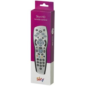 Official Sky+ HD Remote Control - Silver, Replacement/Spare for Sky+ HD Box and Official Sky+ HD Remote Control - Silver, Replacement/Spare for Sky+ HD Box and