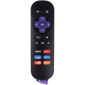 Unbranded Universal Remote Control Battery Operated Controller For Roku Box For ROKU 1 2 3 Unbranded Universal Remote Control Battery Operated Controller For Roku Box For ROKU 1 2 3
