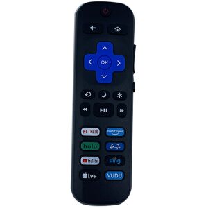 Unbranded (ROKU REMOTE CONTROL) Remote Control for All Roku TVs,Compatible with for TCL /H Unbranded (ROKU REMOTE CONTROL) Remote Control for All Roku TVs,Compatible with for TCL /H