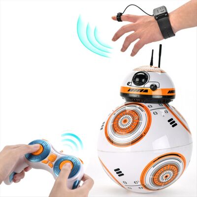Unbranded RC Robot 2.4G Radio Remote Control with Sound Gesture Induction Sensor Intellige Unbranded RC Robot 2.4G Radio Remote Control with Sound Gesture Induction Sensor Intellige