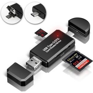 GiBot USB Type C Micro USB SD/ Micro SD Card Reader USB 2.0 Adapter Memory Card GiBot USB Type C Micro USB SD/ Micro SD Card Reader USB 2.0 Adapter Memory Card
