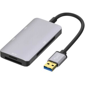 ChaoChuang USB 3.0 HUB + SD/TF/CF Card Reader Adapter For Laptop PC Tablet ChaoChuang USB 3.0 HUB + SD/TF/CF Card Reader Adapter For Laptop PC Tablet