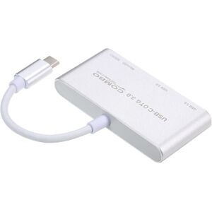 GreenZech (Gold) 5 In 1 USB 3.1 Type C SD TF Card Reader HUB OTG Multi Spliter Adapter For GreenZech (Gold) 5 In 1 USB 3.1 Type C SD TF Card Reader HUB OTG Multi Spliter Adapter For