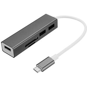 GreenZech (Grey) 3 in 1 USB3.0 Type C SD TF Micro SD Card Reader USB Hub OTG Adapter For P GreenZech (Grey) 3 in 1 USB3.0 Type C SD TF Micro SD Card Reader USB Hub OTG Adapter For P