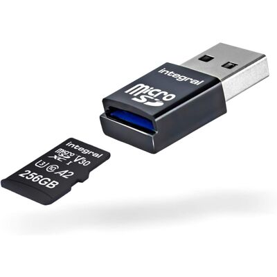 Integral Micro SD Card Reader, Up to 180MB/s Read and 130MB/s Write speed, USB 3 Integral Micro SD Card Reader, Up to 180MB/s Read and 130MB/s Write speed, USB 3