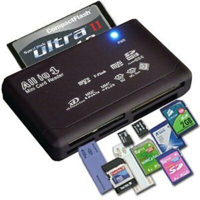 Unbranded All In One 1 Memory Card Reader Usb External Sd Sdhc Mini Micro M2 Mmc Xd Cf Ms Unbranded All In One 1 Memory Card Reader Usb External Sd Sdhc Mini Micro M2 Mmc Xd Cf Ms
