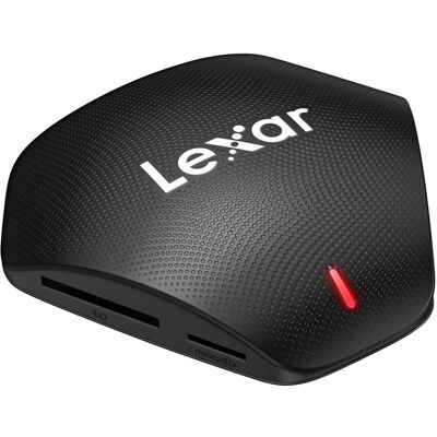 Lexar Professional 3-in-1 Multi-Card Reader - Up to 312MB/s for SD/Micro SD, 160 Lexar Professional 3-in-1 Multi-Card Reader - Up to 312MB/s for SD/Micro SD, 160