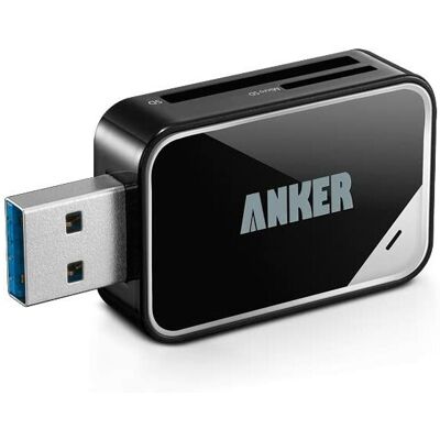 Anker 2 in 1 USB 3.0 SD Card Reader for SDXC SDHC SD MMC RS-MMC Micro SDXC Anker 2 in 1 USB 3.0 SD Card Reader for SDXC SDHC SD MMC RS-MMC Micro SDXC