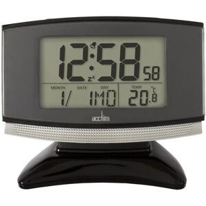 Acctim 71207 Acura Smartlite® Radio Controlled Alarm Clock, Black Acctim 71207 Acura Smartlite® Radio Controlled Alarm Clock, Black