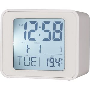 (White) Acctim Cole Radio Controlled Alarm Clock (White) Acctim Cole Radio Controlled Alarm Clock