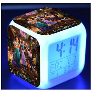 Unbranded (Type A) Encanto Mirabel Digital Alarm Clock Glowing LED Colour Change Cube Nigh Unbranded (Type A) Encanto Mirabel Digital Alarm Clock Glowing LED Colour Change Cube Nigh
