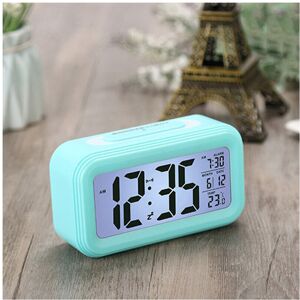 GreenZech (Blue) Digital LED Display Alarm Clock Backlight Thermometer with Snooze Functio GreenZech (Blue) Digital LED Display Alarm Clock Backlight Thermometer with Snooze Functio