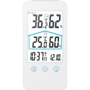 GreenZech Wireless Weather Station Alarm Clock Thermometer Digital Teperature Hygrometer F GreenZech Wireless Weather Station Alarm Clock Thermometer Digital Teperature Hygrometer F