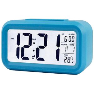 Unbranded (As show, One size) Led Digital Alarm Clock Snooze Electronic Alarm Clock Temper Unbranded (As show, One size) Led Digital Alarm Clock Snooze Electronic Alarm Clock Temper