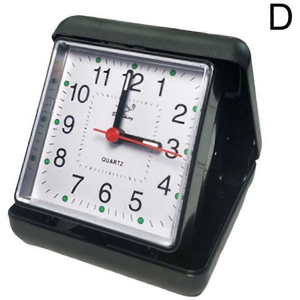 Unbranded (Black)Alarm Clock Portable No Tick Snooze Silent Small Bedside Clocks Unbranded (Black)Alarm Clock Portable No Tick Snooze Silent Small Bedside Clocks