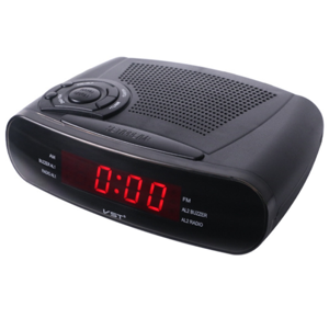 kepptory Alarm Clock Radio With AM And FM Channels LED kepptory Alarm Clock Radio With AM And FM Channels LED