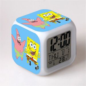 Unbranded (Patrick Star) Clock Spongebob Alarm Patrick Star Led Glowing Digital 7 Color Gi Unbranded (Patrick Star) Clock Spongebob Alarm Patrick Star Led Glowing Digital 7 Color Gi