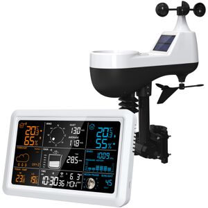 Unbranded WiFi Smart Weather Station 7.5" Color Display, Indoor/Outdoor Sensors Unbranded WiFi Smart Weather Station 7.5" Color Display, Indoor/Outdoor Sensors