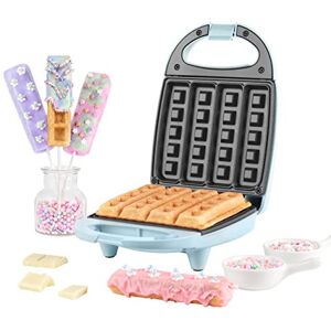 Giles & Posner EK5419NGSBL Stick Waffle Maker – Mini Belgian Waffle Maker with Non-Stick Plates Giles & Posner EK5419NGSBL Stick Waffle Maker – Mini Belgian Waffle Maker with Non-Stick Plates