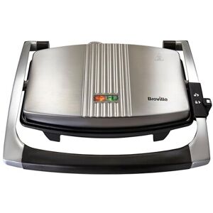 Breville Sandwich/Panini Press & Toastie Maker 3-Slice Stainless Steel [VST0 Breville Sandwich/Panini Press & Toastie Maker 3-Slice Stainless Steel [VST0