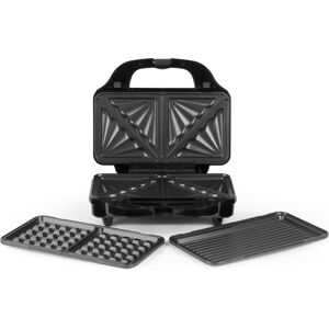 Salter EK2143 3-In-1 Snack Maker - Sandwich Toaster, Waffle Maker, Panini Press Salter EK2143 3-In-1 Snack Maker - Sandwich Toaster, Waffle Maker, Panini Press