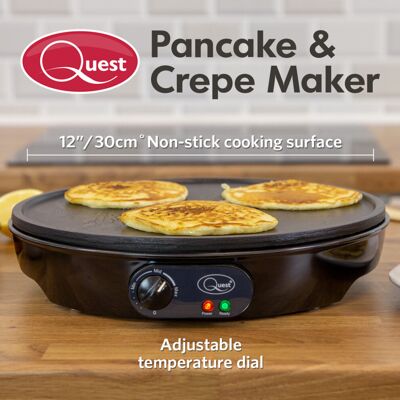 Garmin Quest 35540 - 12-inch - Pancake & Crepe Maker Garmin Quest 35540 - 12-inch - Pancake & Crepe Maker