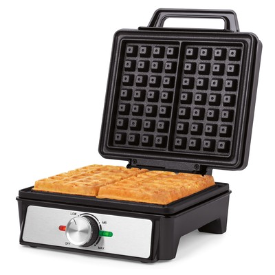 Salter Waffle Maker Non-Stick Iron Plates Adjustable Temperature Control 1600W Salter Waffle Maker Non-Stick Iron Plates Adjustable Temperature Control 1600W