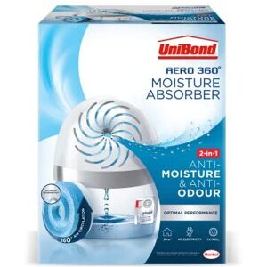 UniBond AERO 360? Moisture Absorber, Ultra-Absorbent Dehumidifier, Helps to Prev UniBond AERO 360? Moisture Absorber, Ultra-Absorbent Dehumidifier, Helps to Prev