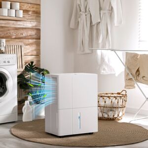 HOMCOM 30L Dehumidifier with Filter, Auto Defrost, for Home Laundry Drying HOMCOM 30L Dehumidifier with Filter, Auto Defrost, for Home Laundry Drying