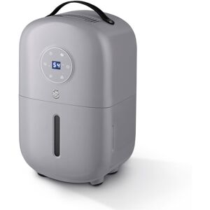 Swan 5L 2-in-1 Dehumidifier & Air Purifier with LED Display, 3 Modes, 155W, Grey Swan 5L 2-in-1 Dehumidifier & Air Purifier with LED Display, 3 Modes, 155W, Grey