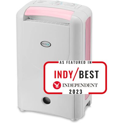 EcoAir - DD1S MK3 - Pink - 7.5L Desiccant Dehumidifier EcoAir - DD1S MK3 - Pink - 7.5L Desiccant Dehumidifier