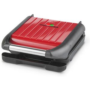George Foreman 25030 Compact Steel Grill - Red George Foreman 25030 Compact Steel Grill - Red