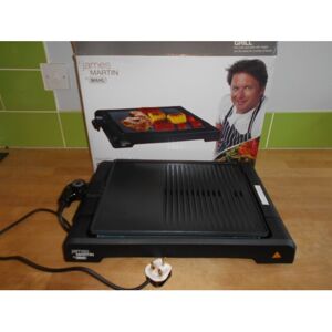 James Martin by Wahl ZX833Table Top Grill with Flat Plate James Martin by Wahl ZX833Table Top Grill with Flat Plate