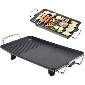 YouseaHome (67x29.5cm) 1500W Large Electric Teppanyaki Grill Smokeless Indoor Outdoor BBQ T YouseaHome (67x29.5cm) 1500W Large Electric Teppanyaki Grill Smokeless Indoor Outdoor BBQ T