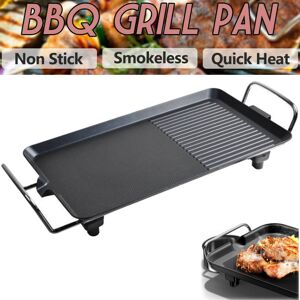 YouseaHome (48x27x8cm) Electric Table Top Grill Portable Barbecue Grill Non Stick Teppanyak YouseaHome (48x27x8cm) Electric Table Top Grill Portable Barbecue Grill Non Stick Teppanyak