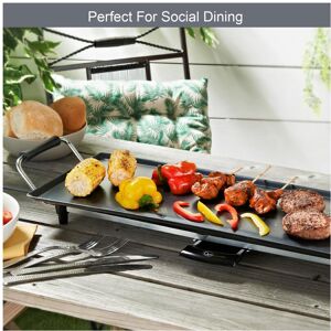 Unbranded (L) Quest Smash Burger and Teppanyaki Electric Grill - 3 Sizes L, XL, XXL - Non- Unbranded (L) Quest Smash Burger and Teppanyaki Electric Grill - 3 Sizes L, XL, XXL - Non-