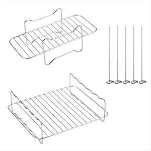 Unbranded For Ninja Foodi Double Cooker Series Rectangular Grill Rack Unbranded For Ninja Foodi Double Cooker Series Rectangular Grill Rack
