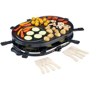 Cooks Professional Electric Raclette Grill with Non Stick Metal Plate 8 Person Cooks Professional Electric Raclette Grill with Non Stick Metal Plate 8 Person