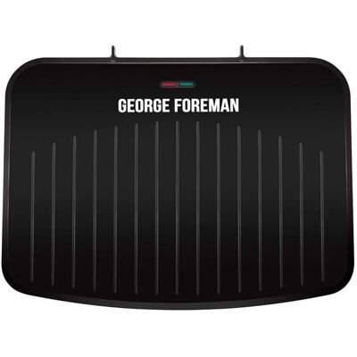 George Foreman Large Electric Fit Grill, Non-Stick, 2400W George Foreman Large Electric Fit Grill, Non-Stick, 2400W