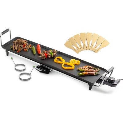 Andrew James Teppanyaki Grill Plate XL Non-Stick Flat top Grill with Hot Plate Andrew James Teppanyaki Grill Plate XL Non-Stick Flat top Grill with Hot Plate