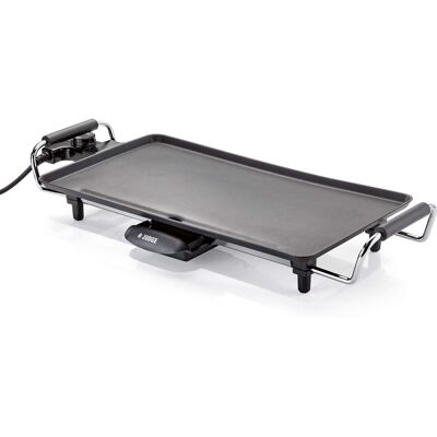 Judge Electric Table Top Grill, non-stick Portable Barbecue Grill with 6 Heat Le Judge Electric Table Top Grill, non-stick Portable Barbecue Grill with 6 Heat Le