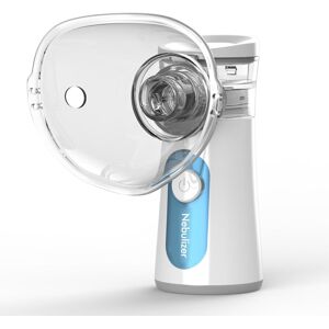 GreenZech (Blue) Handheld USB Inhale Mesh Nebulizer Machine Portable Micro Mesh Ultrasonic GreenZech (Blue) Handheld USB Inhale Mesh Nebulizer Machine Portable Micro Mesh Ultrasonic