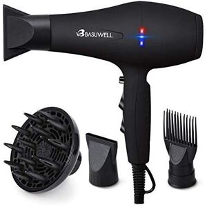 Basuwell Hair Dryer Professional 2100W Salon Hairdryer Ionic Far Infrared 2 Spee Basuwell Hair Dryer Professional 2100W Salon Hairdryer Ionic Far Infrared 2 Spee