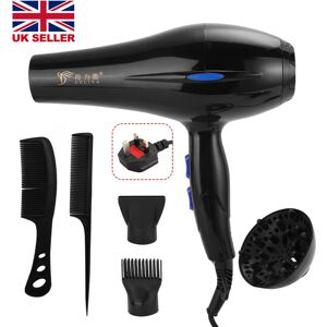 Unbranded 2200W Professional Hairdressing Electric Hair Dryer Adjustment Heat Unbranded 2200W Professional Hairdressing Electric Hair Dryer Adjustment Heat