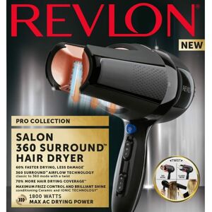 Revlon Pro Collection Salon 360 Surround AC Hair Dryer, 1800 W Revlon Pro Collection Salon 360 Surround AC Hair Dryer, 1800 W