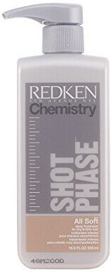 Redken Chemistry Shot Phase All Soft Deep Treatment for Unisex, 16.89 Ounce