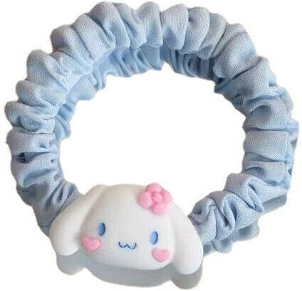 VEISHET (Cinnamoroll ) Sanrio Cinnamoroll Hair Ties Women Elastic Ponytail Holders Seaml