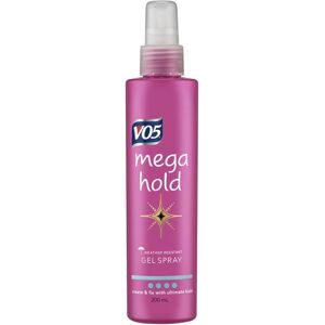 VO5 Mega Hold Hair Styling Gel Spray 200ml VO5 Mega Hold Hair Styling Gel Spray 200ml